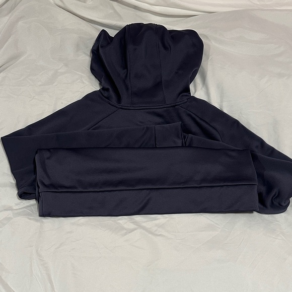 Under Armour Dark Gray Hoodie with White Logo BNWT - Picture 6 of 7